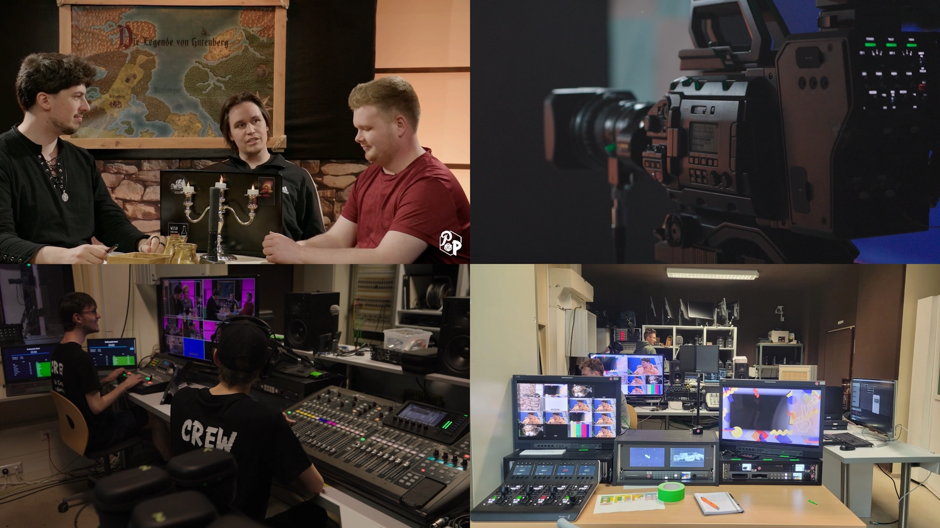 Bilder aus einer Studioproduktion